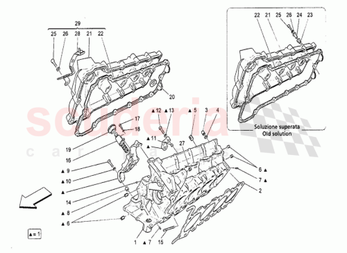 Part Diagram for Maserati 203102