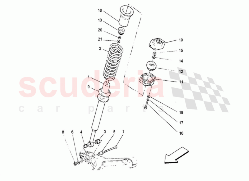 Part Diagram for Maserati 238358