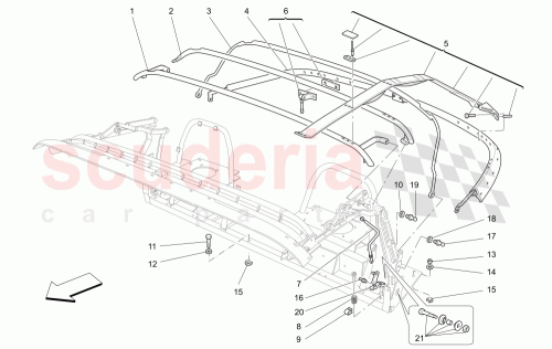 Part Diagram for Maserati 980002019