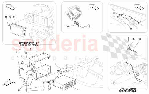 Part Diagram for Maserati 200653
