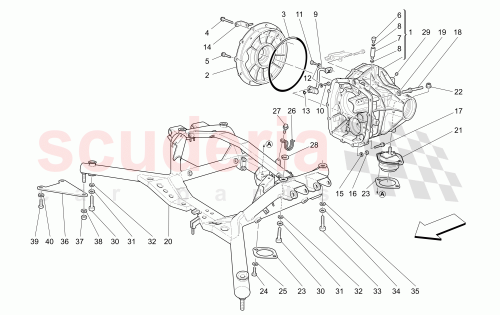 Part Diagram for Maserati 69207400