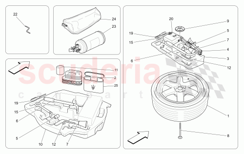 Part Diagram for Maserati 670031459