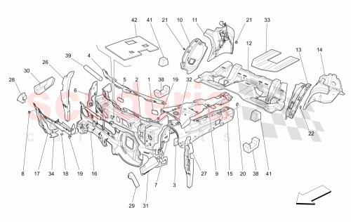 Part Diagram for Maserati 675000411