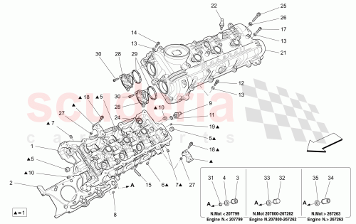 Part Diagram for Maserati 292870
