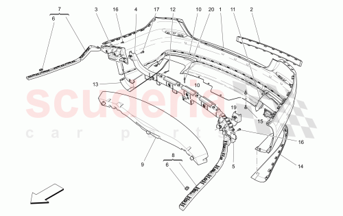 Part Diagram for Maserati 675000064