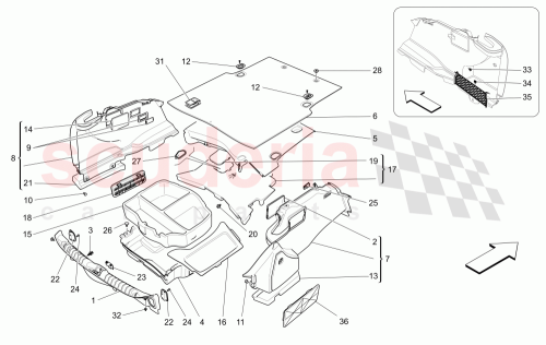 Part Diagram for Maserati 670038853