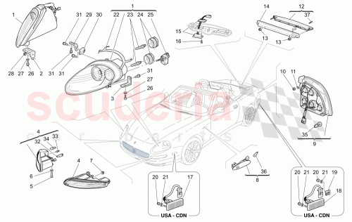 Part Diagram for Maserati 209681007