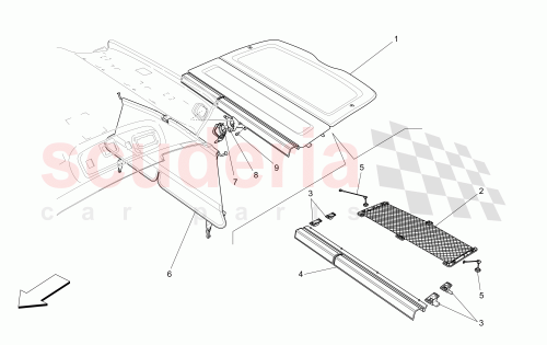 Part Diagram for Maserati 670085996