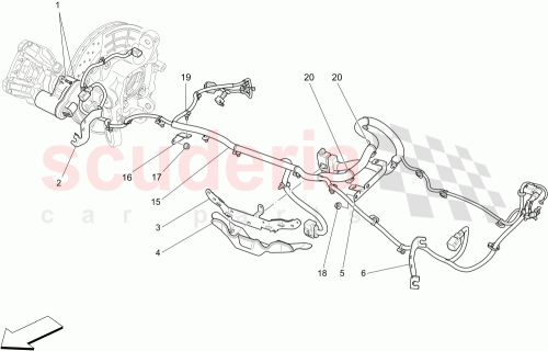 Part Diagram for Maserati 673006244