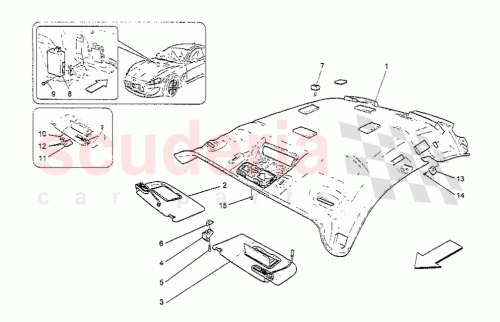 Part Diagram for Maserati 259583