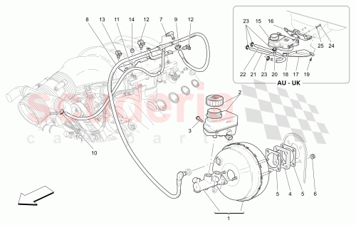 Part Diagram for Maserati 209079