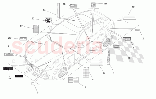 Part Diagram for Maserati 670039643