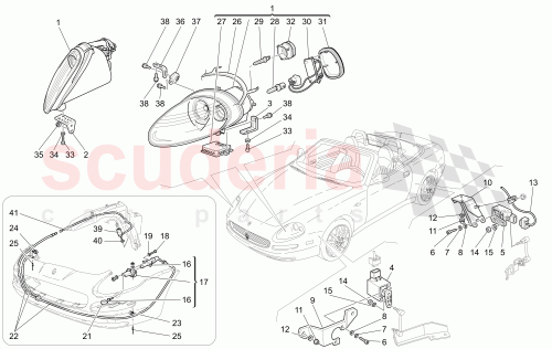 Part Diagram for Maserati 186731021