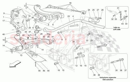 Part Diagram for Maserati 244020