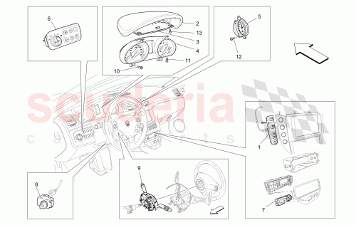 Part Diagram for Maserati 237803