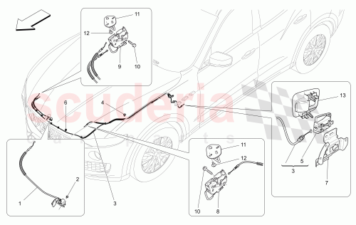 Part Diagram for Maserati 670036979