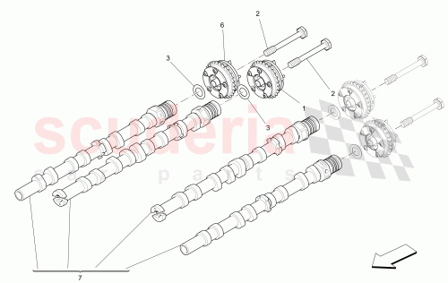Part Diagram for Maserati 296310