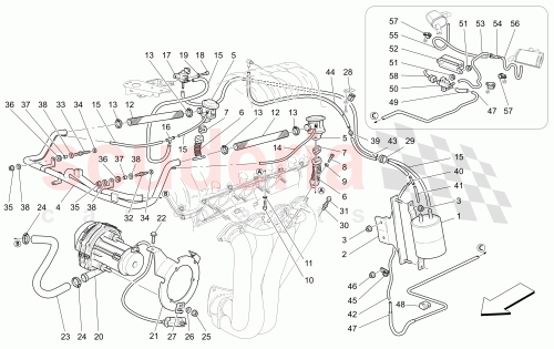 Part Diagram for Maserati 14059214