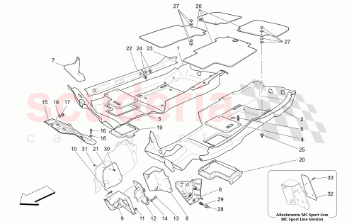 Part Diagram for Maserati 82171700