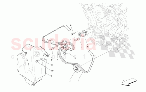 Part Diagram for Maserati 46330311