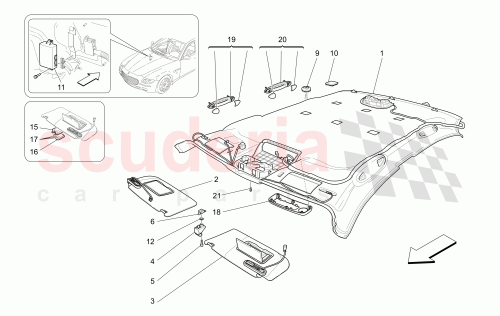 Part Diagram for Maserati 980139967
