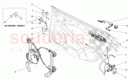 Part Diagram for Maserati 670034543