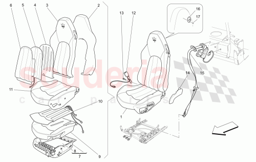 Part Diagram for Maserati 984330708