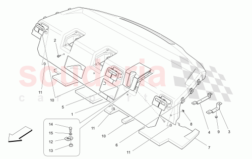 Part Diagram for Maserati 675000408