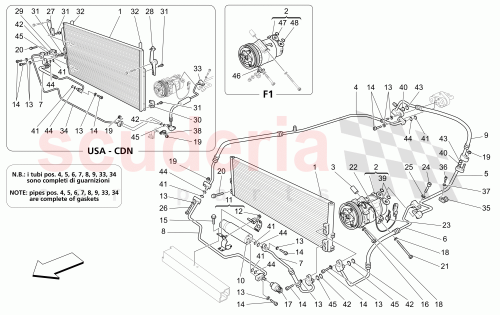 Part Diagram for Maserati 165137