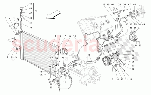 Part Diagram for Maserati 216657