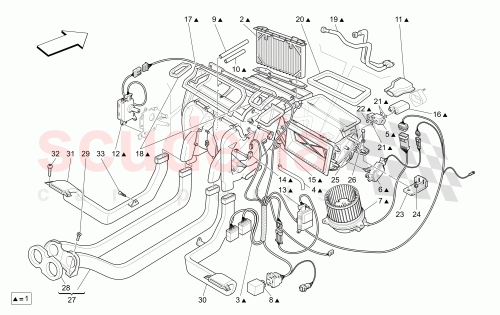 Part Diagram for Maserati 15917217