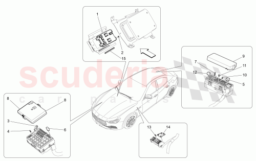 Part Diagram for Maserati 670007415