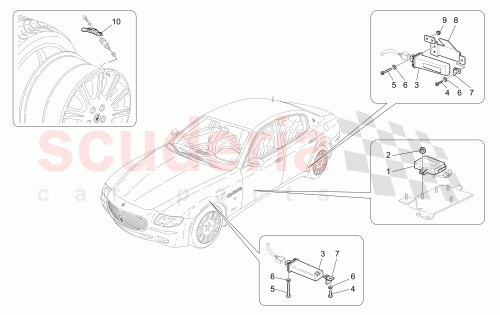 Part Diagram for Maserati 12642821