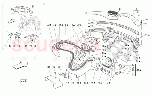 Part Diagram for Maserati 984212019