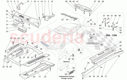 Part Diagram for Maserati 67956100
