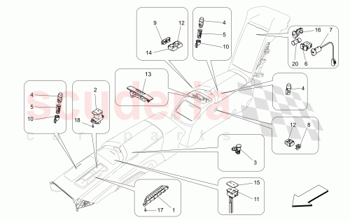 Part Diagram for Maserati 675000158