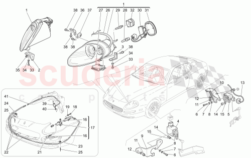 Part Diagram for Maserati 184922042