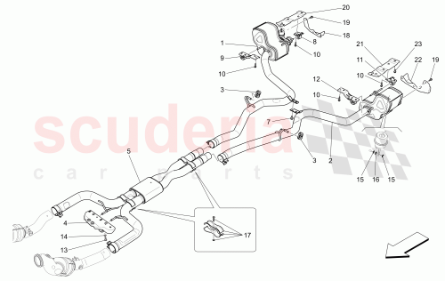 Part Diagram for Maserati 670101611