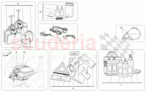 Part Diagram for Maserati 83051700