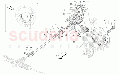 Part Diagram for Maserati 267179