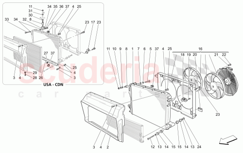Part Diagram for Maserati 199897