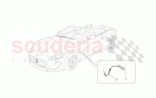 Part Diagram for Maserati 276830