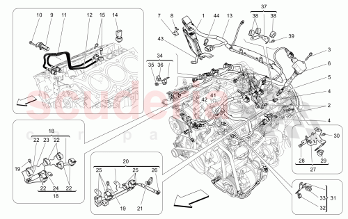 Part Diagram for Maserati 324913
