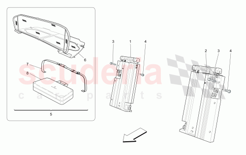 Part Diagram for Maserati 81733800