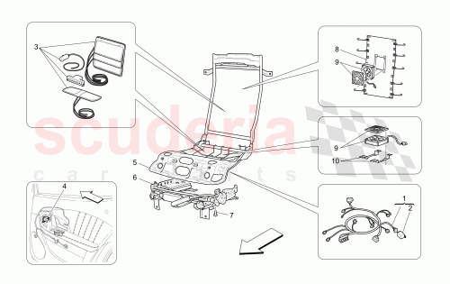 Part Diagram for Maserati 203491
