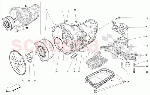 Part Diagram for Maserati 675000275