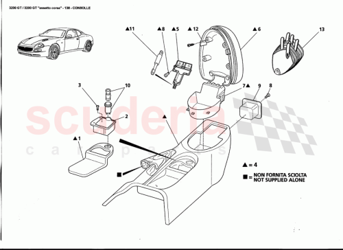 Part Diagram for Maserati 388300221