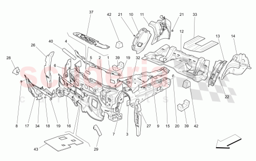 Part Diagram for Maserati 670009264
