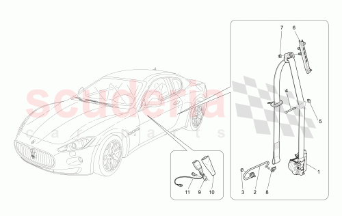Part Diagram for Maserati 981601407