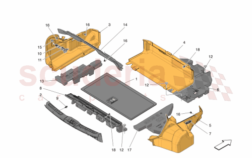 Part Diagram for Maserati 670266342